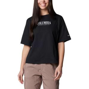 imageColumbia Womens North Cascades Relaxed TeeBlackCasual Brand