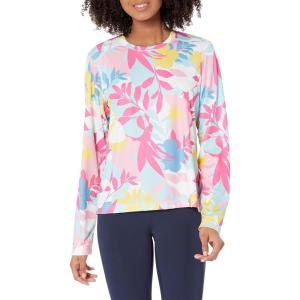 imageColumbia Womens Standard Summerdry Long Sleeve Printed TeeWhiteFloriated