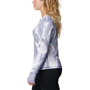 imageColumbia Womens Standard W Sun Deflector Summerdry Ls ShirtDark SapphireBloomdye