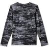 imageColumbia Boys PFG Solar Stream Printed Long Sleeve ShirtBlack Sumi Camo