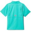 imageColumbia Boys Slack Tide Short Sleeve Camp ShirtElectric Turquoise