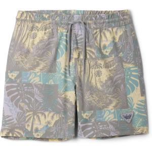 imageColumbia Boys PFG Rambler Printed Water ShortLemon Wash Tarpon Trek