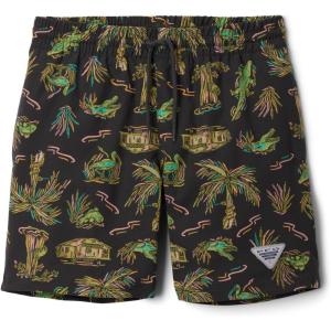 imageColumbia Boys PFG Rambler Printed Water ShortShark Everglades