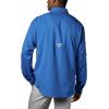 imageColumbia Mens PFG Tamiami II Long Sleeve ShirtVivid Blue  Legacy