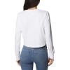 imageColumbia Womens Standard North Cascades Long Sleeve Cropped TeeWhiteCsc Stacked Mini Graphic