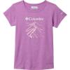 imageColumbia Girls Tech Trail Short Sleeve Graphic ShirtRazzle HeatherRidge Line Life
