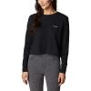 imageColumbia Womens Standard North Cascades Long Sleeve Cropped TeeBlackBoundless Graphic