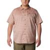 imageColumbia Mens Silver Ridge Utility Lite Novelty Short SleeveAuburn Chambray Stripe