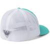 imageColumbia Unisex Pfg logo Mesh Ball CapBright Aqua  White  Coll Navy  Bonefish