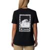 imageColumbia Womens Standard Boundless Beauty Short Sleeve TeeBlackBordered Beauty Graphic