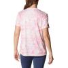 imageColumbia Womens Standard Fork Stream Short Sleeve TeePeach BlossomDistant Peaks
