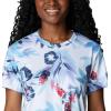 imageColumbia Womens Standard Fork Stream Short Sleeve TeeVista BlueWisterian