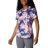 imageColumbia Womens Standard Fork Stream Short Sleeve TeeWild GeraniumWisterian