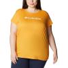 imageColumbia Womens Trek Short Sleeve Graphic TeeMango HeatherGem Columbia