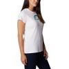 imageColumbia Womens Trek Short Sleeve Graphic TeeWhiteBlocked Rainbow