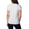 imageColumbia Womens Trek Short Sleeve Graphic TeeWhiteBlocked Rainbow