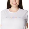 imageColumbia Womens Trek Short Sleeve Graphic TeeWhiteKaleidoscope