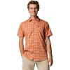 imageColumbia Mens Silver Ridge Utility Lite Novelty Short SleeveTuscan Pulaski Plaid