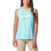 imageColumbia Womens Fork Stream Graphic TankAquamarineSimply Scripted Three