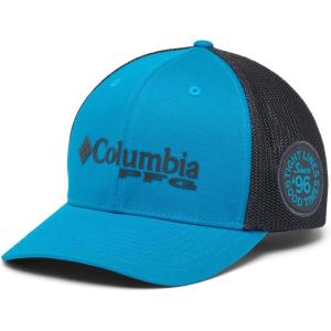imageColumbia Unisex Pfg logo Mesh Ball CapBlue EchoSharkAnthem Graphic