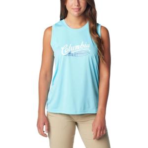 imageColumbia Womens Fork Stream Graphic TankAquamarineSimply Scripted Three