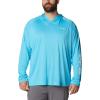 imageColumbia Mens PFG Terminal Tackle HoodieAtollWhite Logo
