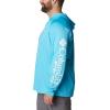 imageColumbia Mens PFG Terminal Tackle HoodieAtollWhite Logo