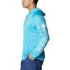 imageColumbia Mens PFG Terminal Tackle HoodieAtollWhite Logo