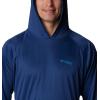 imageColumbia Mens PFG Terminal Tackle HoodieCarbonOpal Blue Logo