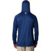 imageColumbia Mens PFG Terminal Tackle HoodieCarbonOpal Blue Logo