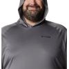 imageColumbia Mens PFG Terminal Tackle HoodieCity GreyBlack Logo