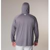 imageColumbia Mens PFG Terminal Tackle HoodieCity GreyCocoa Butter Logo