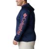 imageColumbia Mens PFG Terminal Tackle HoodieCollegiate NavySunset Red Logo