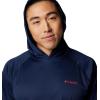imageColumbia Mens PFG Terminal Tackle HoodieCollegiate NavySunset Red Logo