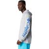 imageColumbia Mens PFG Terminal Tackle HoodieCool GreyVivid Blue Logo