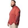 imageColumbia Mens PFG Terminal Tackle HoodieDusty CrimsonNocturnal Logo