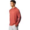 imageColumbia Mens PFG Terminal Tackle HoodieDusty CrimsonNocturnal Logo