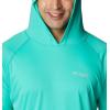 imageColumbia Mens PFG Terminal Tackle HoodieElectric TurquoiseCool Grey Logo