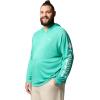 imageColumbia Mens PFG Terminal Tackle HoodieGlaze GreenWhite Logo