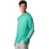 imageColumbia Mens PFG Terminal Tackle HoodieGlaze GreenWhite Logo