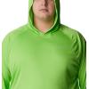 imageColumbia Mens PFG Terminal Tackle HoodieGreen MambaBlack Logo