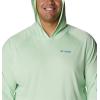 imageColumbia Mens PFG Terminal Tackle HoodieKey WestVivid Blue Logo