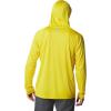 imageColumbia Mens PFG Terminal Tackle HoodieLaser LemonCool Grey Logo