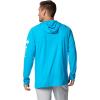 imageColumbia Mens PFG Terminal Tackle HoodieOcean BlueWhite Logo