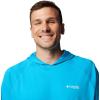 imageColumbia Mens PFG Terminal Tackle HoodieOcean BlueWhite Logo
