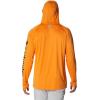 imageColumbia Mens PFG Terminal Tackle HoodieOrange BlastBlack Logo