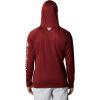 imageColumbia Mens PFG Terminal Tackle HoodieRed JasperCool Grey Logo