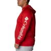 imageColumbia Mens PFG Terminal Tackle HoodieRed SparkWhite Logo