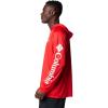 imageColumbia Mens PFG Terminal Tackle HoodieRed SparkWhite Logo