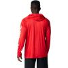 imageColumbia Mens PFG Terminal Tackle HoodieRed SparkWhite Logo